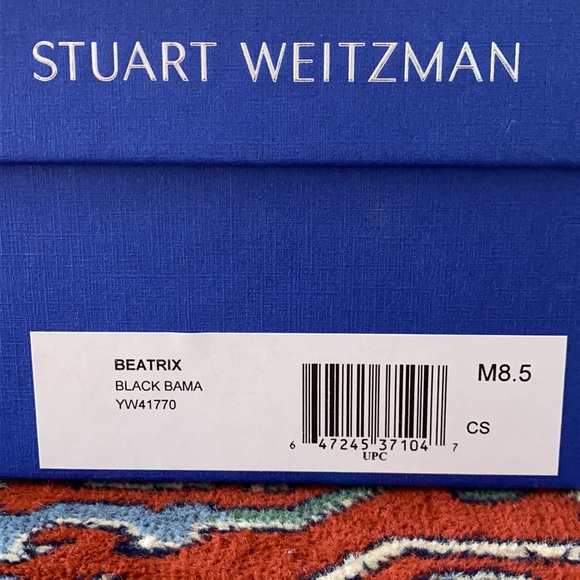 Stewart Wiseman The Beatrix Pump In Black Leather - Picture 12 of 15